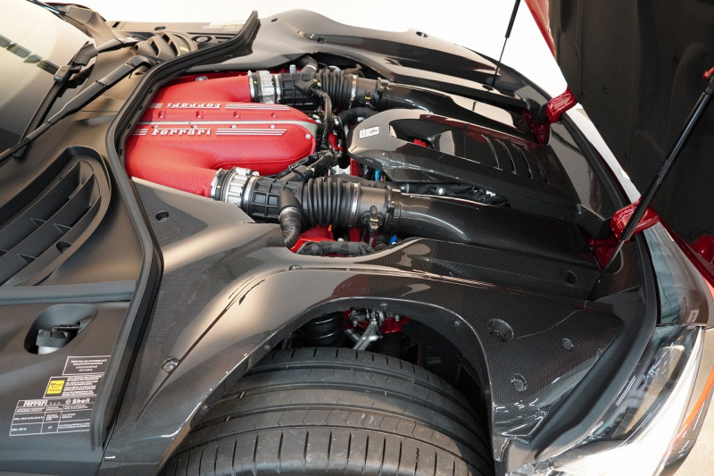 フェラーリ 12 Cilindri 6.5 DCT 左H ワンオーナー Rosso Imora OPカーボン多数 デイトナシート 中古車 中古車