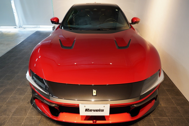 フェラーリ 12 Cilindri 6.5 DCT 左H ワンオーナー Rosso Imora OPカーボン多数 デイトナシート 中古車 中古車