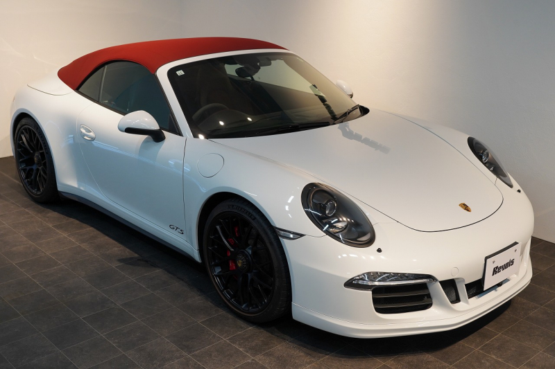 ポルシェ 911(Type991.1) Carrera 4 GTS Cabriolet PDK GTSインテリアPKG カーボンインテリアPKG キャララホワイト 禁煙車 中古車 中古車