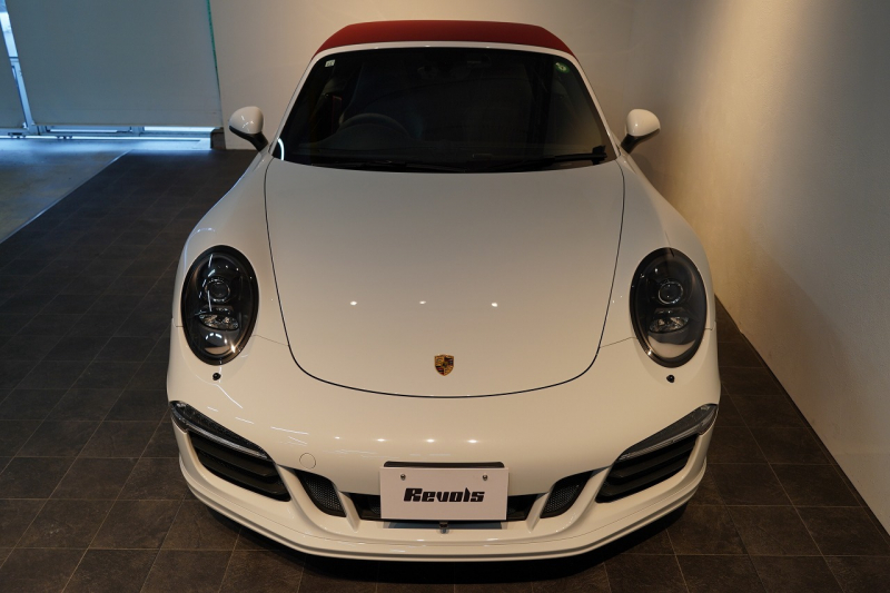 ポルシェ 911(Type991.1) Carrera 4 GTS Cabriolet PDK GTSインテリアPKG カーボンインテリアPKG キャララホワイト 禁煙車 中古車 中古車