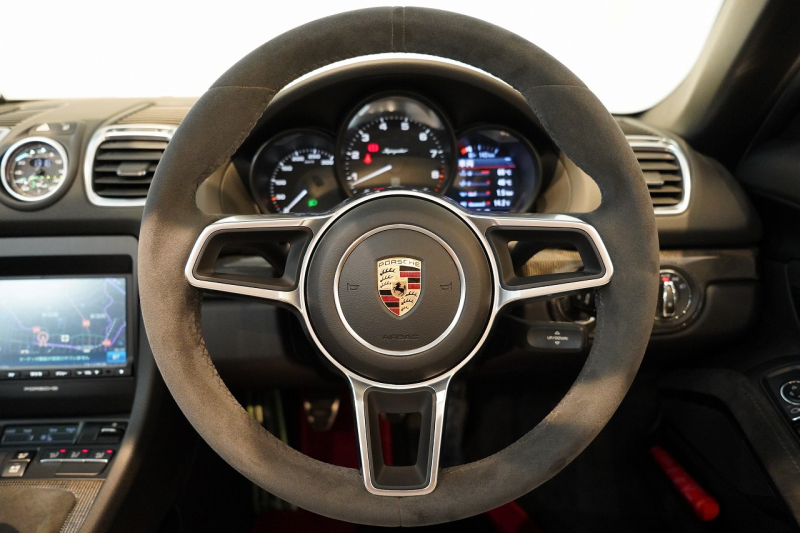 ポルシェ ボクスター(Type981) Spyder 6MT カーボンインテリア カーボンフルバケットシート キャララホワイトメタリック 中古車 中古車