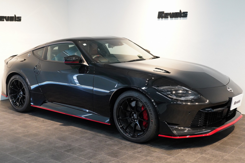 日産 フェアレディZ NISMO ミッドナイトブラックパール NISMOフロアマット&トランクマット 専用RAYS19インチ鍛造ホイール 中古車 中古車