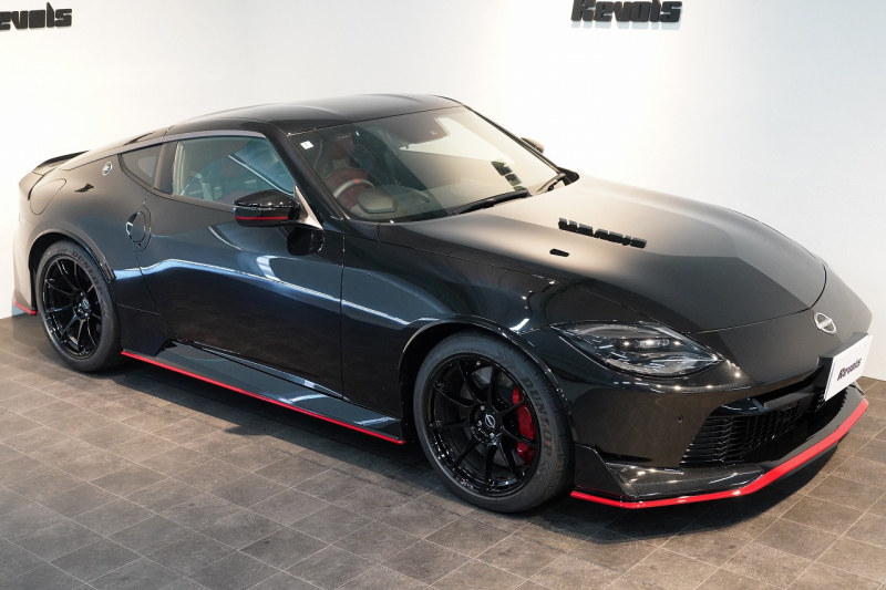 日産 フェアレディZ NISMO ミッドナイトブラックパール NISMOフロアマット&トランクマット 専用RAYS19インチ鍛造ホイール 中古車 中古車