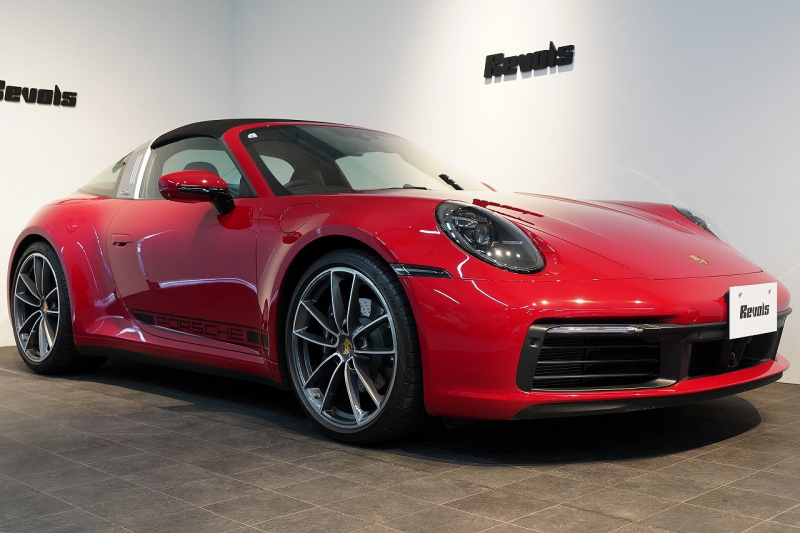 ポルシェ 911(Type992) Targa 4 PDK スポクロ スポーツテールパイプ 20/21インチカレラクラシックホイール レザーインテリア 14wayシート Burmesterサウンド 中古車