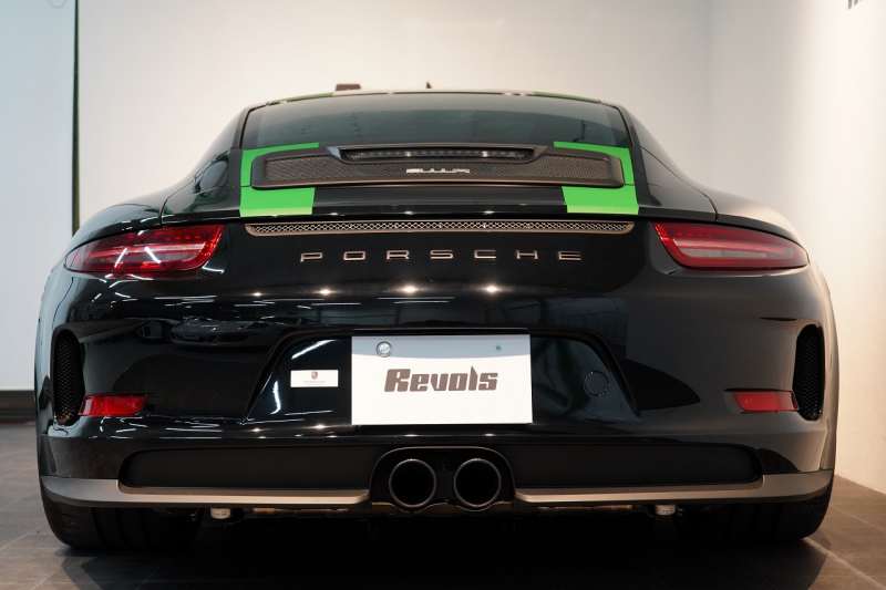 ポルシェ 911(Type991.1) 911R 世界限定車991台 LEDヘッド Fリフト スポーツクロノ ブラック×ブラウンレザーインテリア カスタムカラーブラック（日本1台）  中古車