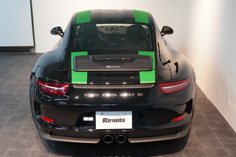 ポルシェ 911(Type991.1) 911R 世界限定車991台 LEDヘッド Fリフト スポーツクロノ ブラック×ブラウンレザーインテリア カスタムカラーブラック（日本1台）  中古車