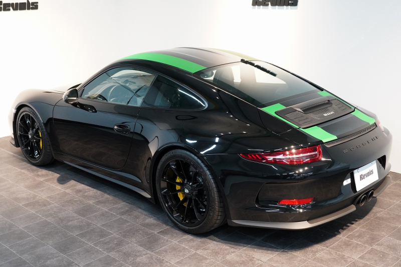 ポルシェ 911(Type991.1) 911R 世界限定車991台 LEDヘッド Fリフト スポーツクロノ ブラック×ブラウンレザーインテリア カスタムカラーブラック（日本1台）  中古車