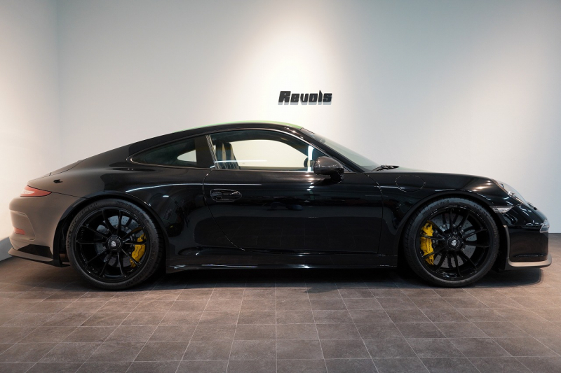 ポルシェ 911(Type991.1) 911R 世界限定車991台 LEDヘッド Fリフト スポーツクロノ ブラック×ブラウンレザーインテリア カスタムカラーブラック（日本1台）  中古車