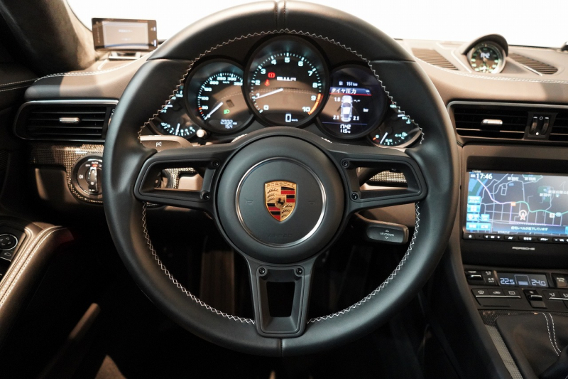 ポルシェ 911(Type991.1) 911R 世界限定車991台 LEDヘッド Fリフト スポーツクロノ ブラック×ブラウンレザーインテリア カスタムカラーブラック（日本1台）  中古車