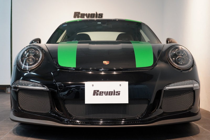 ポルシェ 911(Type991.1) 911R 世界限定車991台 LEDヘッド Fリフト スポーツクロノ ブラック×ブラウンレザーインテリア カスタムカラーブラック（日本1台）  中古車