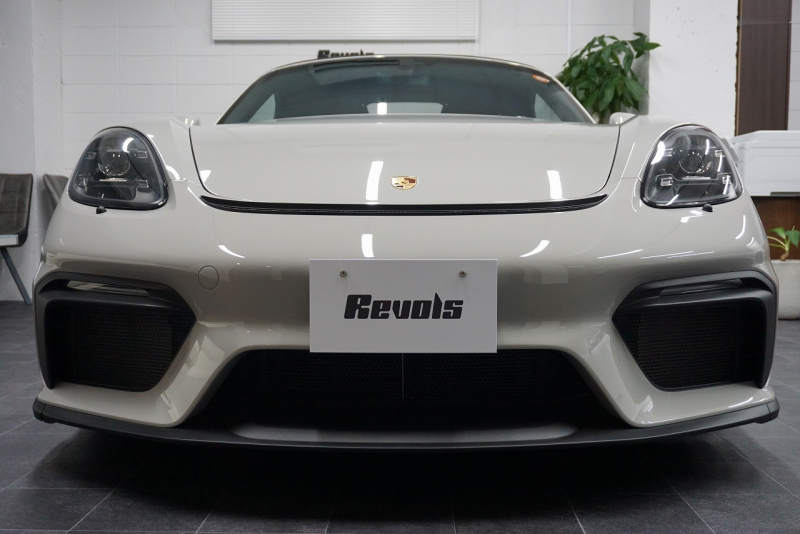 ポルシェ 718スパイダー Spyder  6MT クレヨン  LEDヘッドライト レザーインテリア カーボンインテリア  中古車