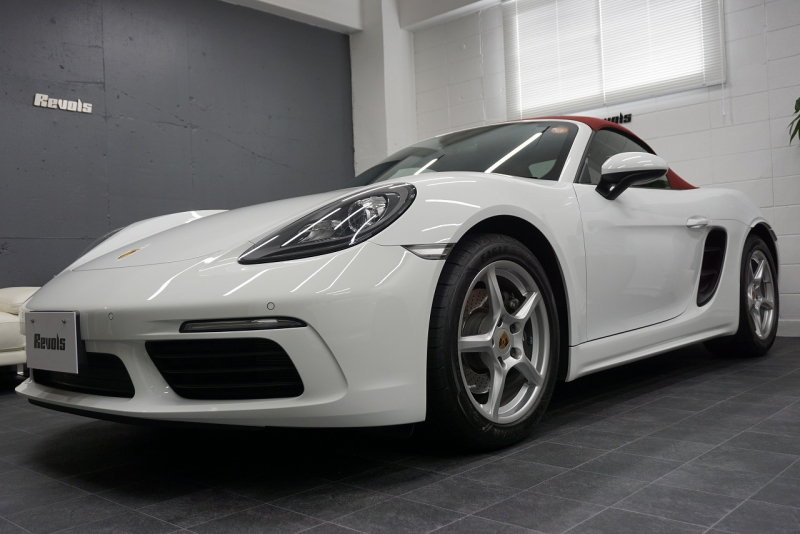 ポルシェ 718 ボクスター 718Boster PDK  スポーツクロノパッケージ ディーラー車検取得済・タイヤ新品交換済  中古車