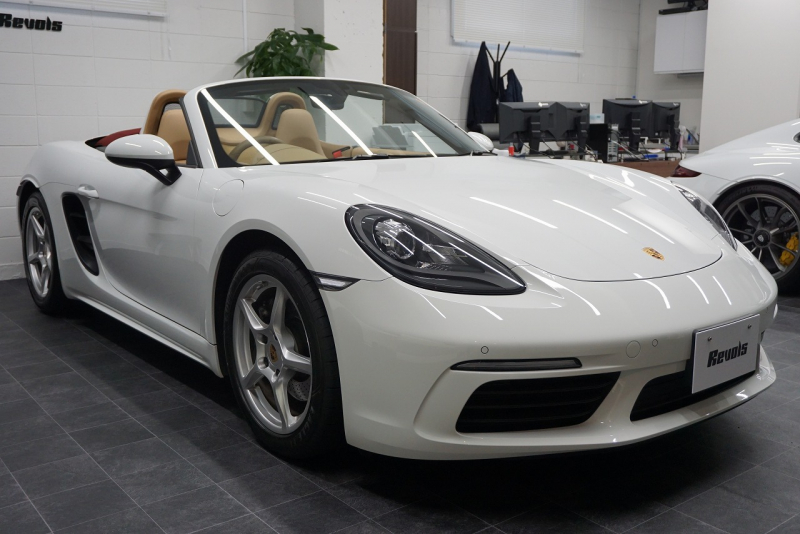 ポルシェ 718 ボクスター 718Boster PDK  スポーツクロノパッケージ ディーラー車検取得済・タイヤ新品交換済  中古車