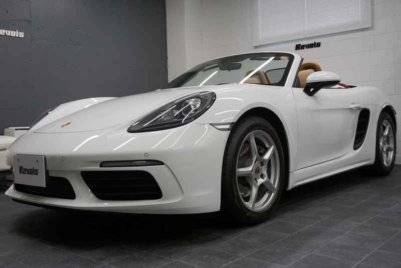 ポルシェ 718 ボクスター 718Boster PDK  スポーツクロノパッケージ ディーラー車検取得済・タイヤ新品交換済  中古車