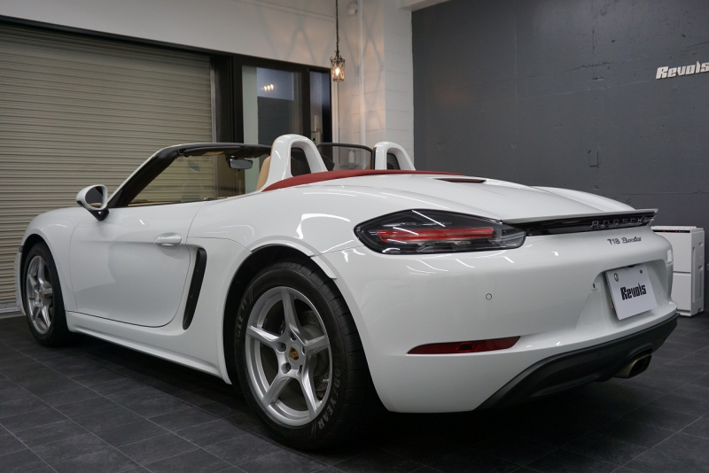 ポルシェ 718 ボクスター 718Boster PDK  スポーツクロノパッケージ ディーラー車検取得済・タイヤ新品交換済  中古車