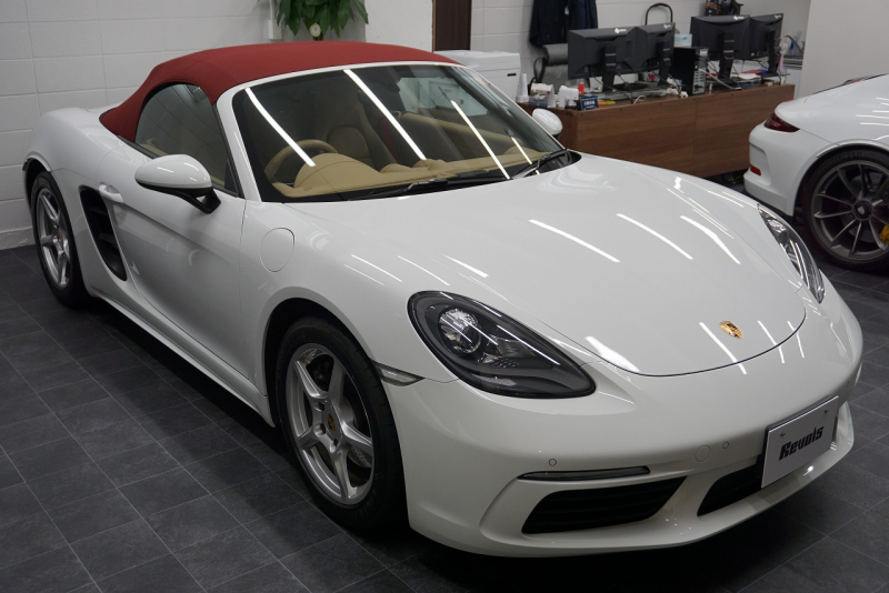 ポルシェ 718 ボクスター 718Boster PDK  スポーツクロノパッケージ ディーラー車検取得済・タイヤ新品交換済  中古車