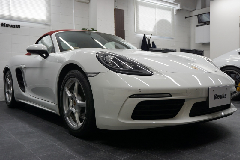 ポルシェ 718 ボクスター 718Boster PDK  スポーツクロノパッケージ ディーラー車検取得済・タイヤ新品交換済  中古車