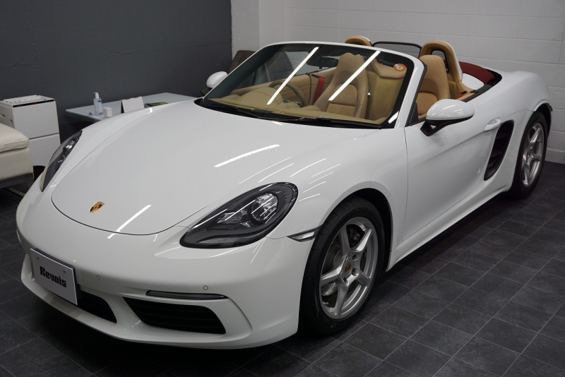 ポルシェ 718 ボクスター 718Boster PDK  スポーツクロノパッケージ ディーラー車検取得済・タイヤ新品交換済  中古車