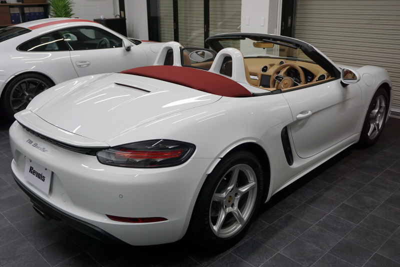 ポルシェ 718 ボクスター 718Boster PDK  スポーツクロノパッケージ ディーラー車検取得済・タイヤ新品交換済  中古車