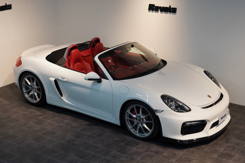 ポルシェ ボクスター Boxster S スパイダーFACE オールレザーインテリア カレラS20ホイール  中古車