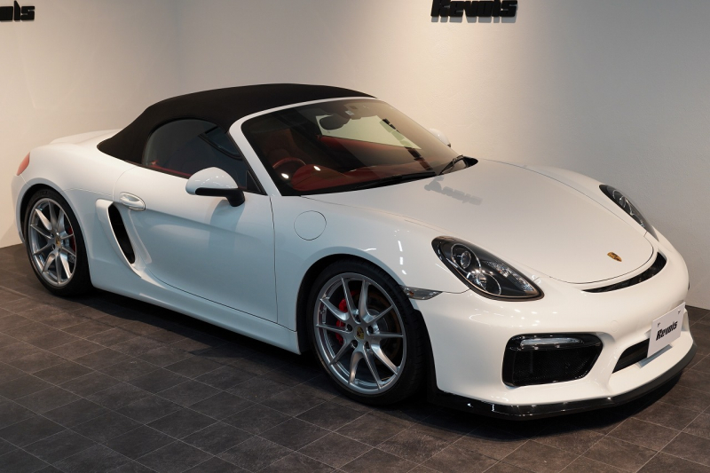 ポルシェ ボクスター Boxster S スパイダーFACE オールレザーインテリア カレラS20ホイール  中古車