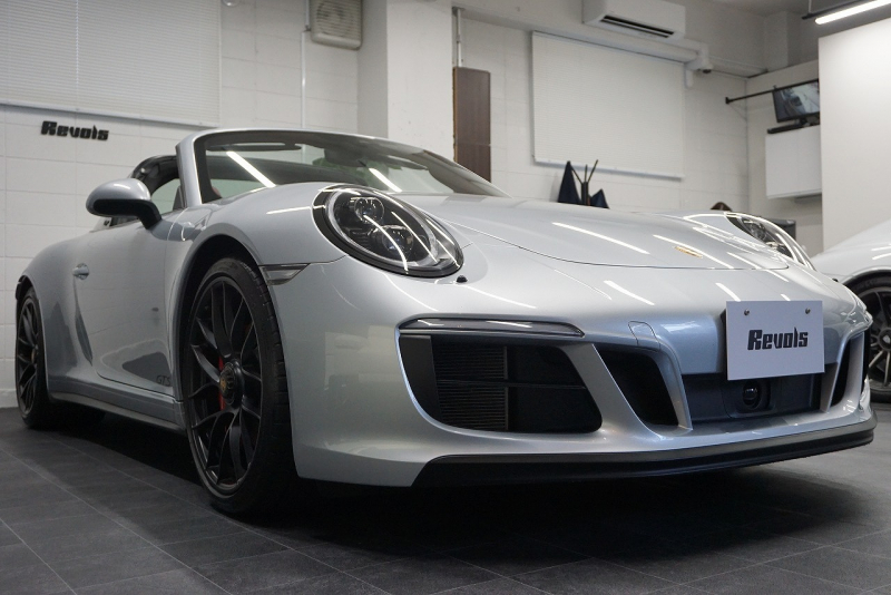 ポルシェ 911(Type991.2) 911(991.2)Targa4 GTS カーボンステアリング ボルドーレッドオールレザーインテリア 中古車 中古車