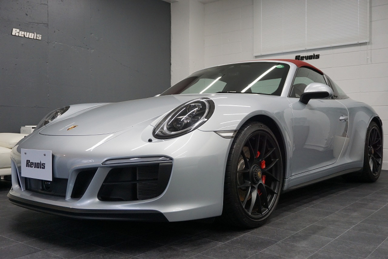 ポルシェ 911(Type991.2) 911(991.2)Targa4 GTS カーボンステアリング ボルドーレッドオールレザーインテリア 中古車 中古車