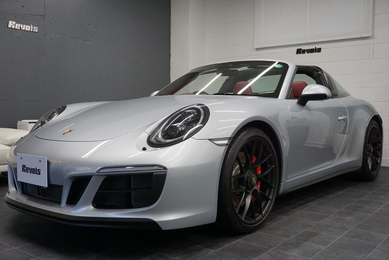 ポルシェ 911(Type991.2) 911(991.2)Targa4 GTS カーボンステアリング ボルドーレッドオールレザーインテリア 中古車 中古車