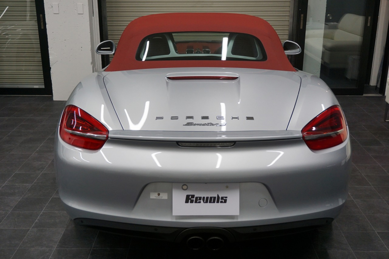 ポルシェ ボクスター Boxster（Type.981）S  PDK 2014y SpyderFACE スポーツクロノパッケージ  スポーツエグゾースト オールレザーインテリア クラシック20ホイール 中古車 中古車