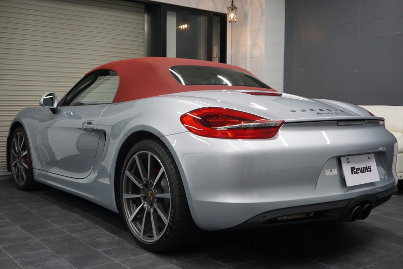 ポルシェ ボクスター Boxster（Type.981）S  PDK 2014y SpyderFACE スポーツクロノパッケージ  スポーツエグゾースト オールレザーインテリア クラシック20ホイール 中古車 中古車
