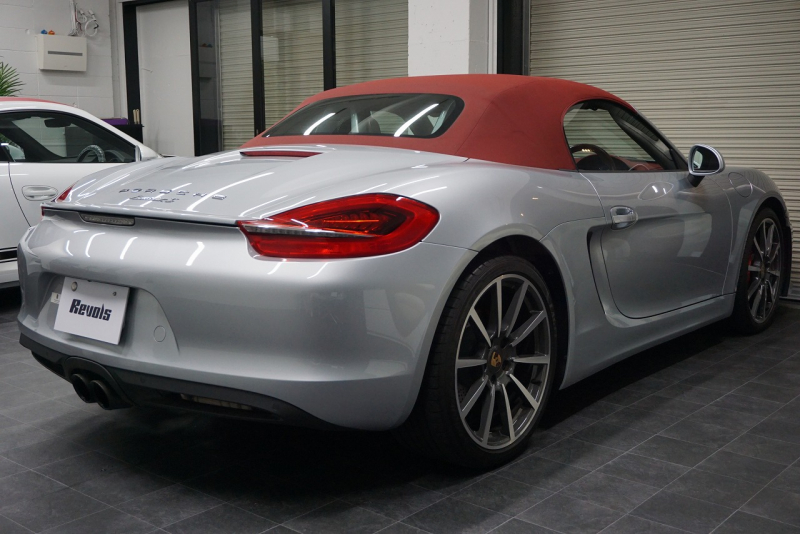 ポルシェ ボクスター Boxster（Type.981）S  PDK 2014y SpyderFACE スポーツクロノパッケージ  スポーツエグゾースト オールレザーインテリア クラシック20ホイール 中古車 中古車