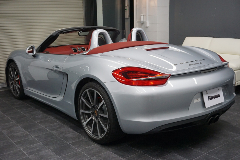 ポルシェ ボクスター Boxster（Type.981）S  PDK 2014y SpyderFACE スポーツクロノパッケージ  スポーツエグゾースト オールレザーインテリア クラシック20ホイール 中古車 中古車