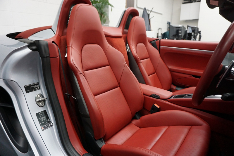 ポルシェ ボクスター Boxster（Type.981）S  PDK 2014y SpyderFACE スポーツクロノパッケージ  スポーツエグゾースト オールレザーインテリア クラシック20ホイール 中古車 中古車