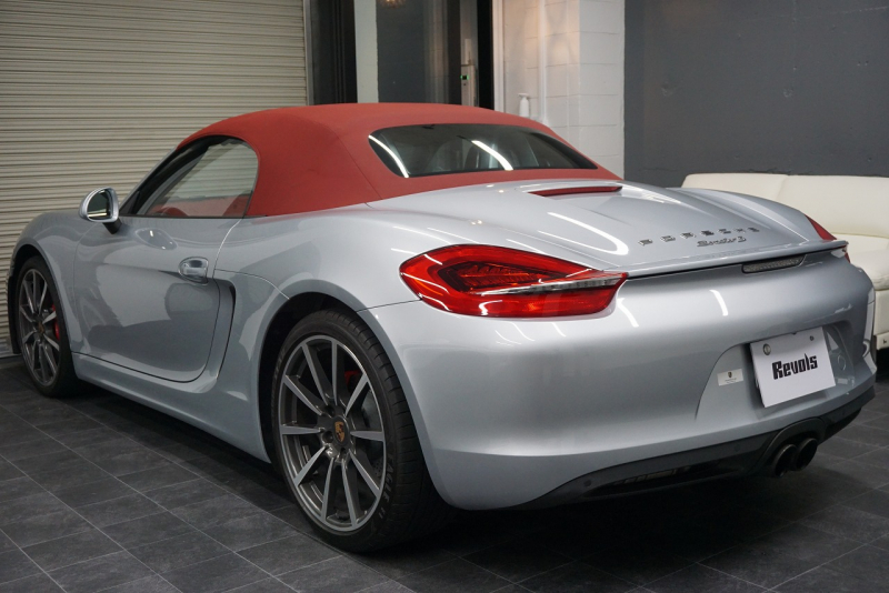 ポルシェ ボクスター Boxster（Type.981）S  PDK 2014y SpyderFACE スポーツクロノパッケージ  スポーツエグゾースト オールレザーインテリア クラシック20ホイール 中古車 中古車