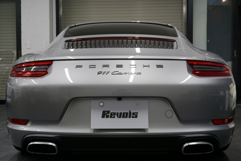 ポルシェ 911(Type991.2) 911Carrera 7MT スポーツクロノパッケージ RSスパイダー20ホイール  エントリー＆ドライブ GTシルバーメタリック 中古車 中古車