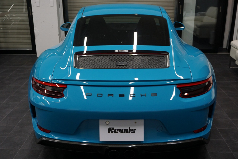 ポルシェ 911(Type991.2) 911GT3 （991.2）Touring Package スポーツクロノ Fリフト  オールレザーINT マイアミブルー OP3,666,000 中古車 中古車