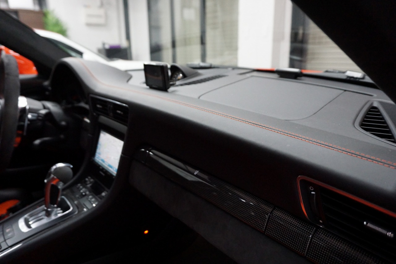 ポルシェ 911(Type991.1) GT3RS LEDヘッドライト PCCB フロントリフト スポーツクロノ ラバオレンジ OP416.6  中古車