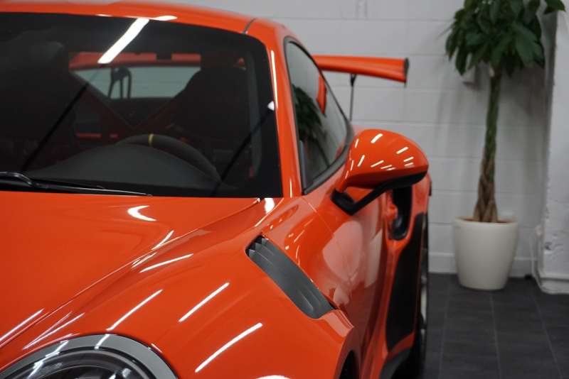 ポルシェ 911(Type991.1) GT3RS LEDヘッドライト PCCB フロントリフト スポーツクロノ ラバオレンジ OP416.6  中古車