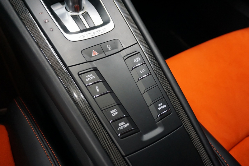 ポルシェ 911(Type991.1) GT3RS LEDヘッドライト PCCB フロントリフト スポーツクロノ ラバオレンジ OP416.6  中古車