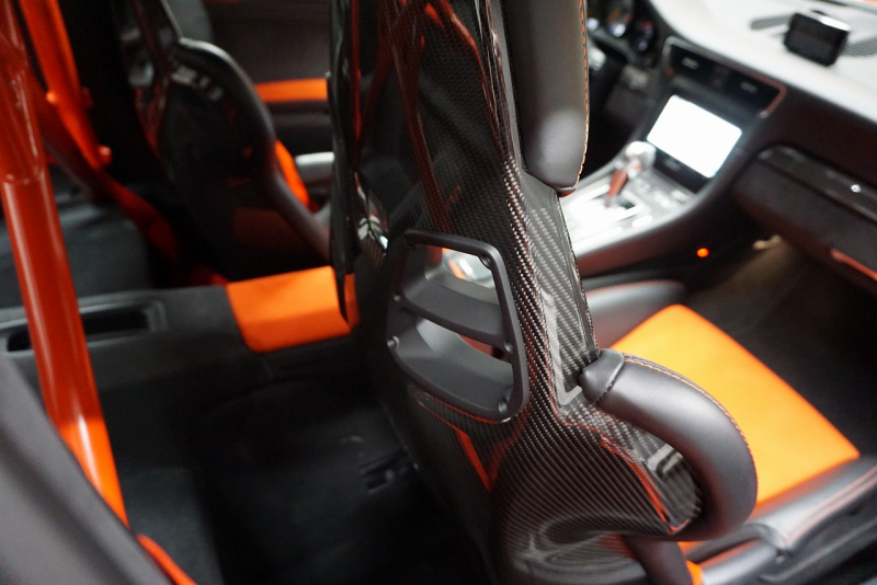 ポルシェ 911(Type991.1) GT3RS LEDヘッドライト PCCB フロントリフト スポーツクロノ ラバオレンジ OP416.6  中古車