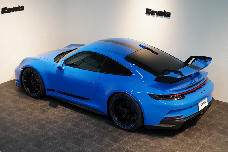 ポルシェ 911(Type992) GT3 6MT フロントリフト スポーツクロノ LEDヘッド シャークブルー  中古車