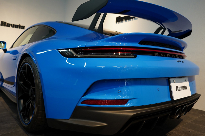 ポルシェ 911(Type992) GT3 6MT フロントリフト スポーツクロノ LEDヘッド シャークブルー  中古車