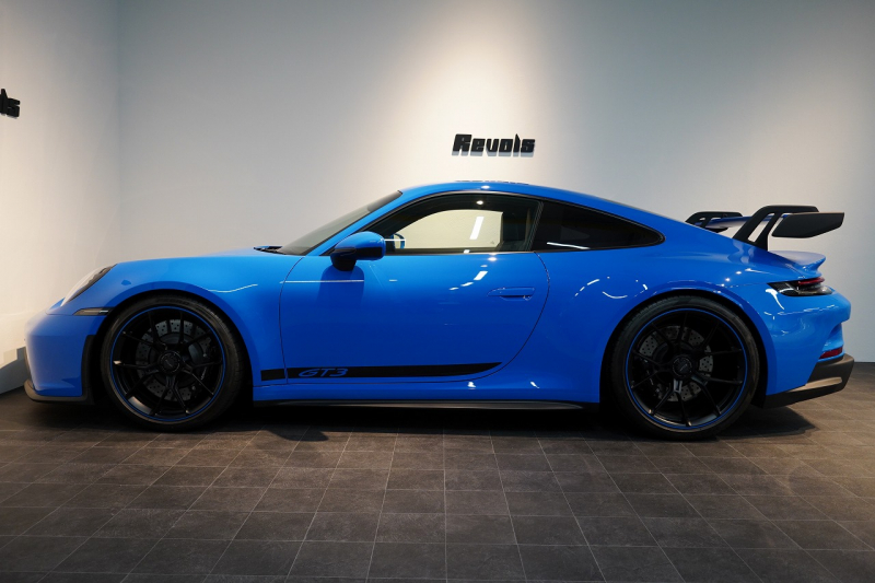 ポルシェ 911(Type992) GT3 6MT フロントリフト スポーツクロノ LEDヘッド シャークブルー  中古車