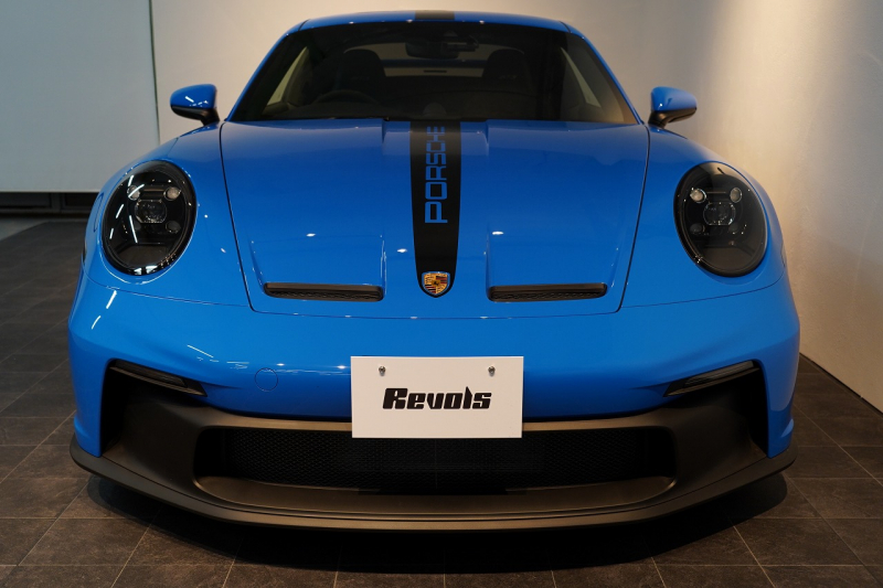 ポルシェ 911(Type992) GT3 6MT フロントリフト スポーツクロノ LEDヘッド シャークブルー  中古車
