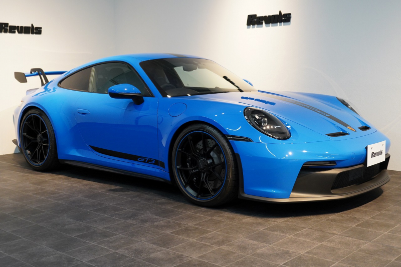 ポルシェ 911(Type992) GT3 6MT フロントリフト スポーツクロノ LEDヘッド シャークブルー  中古車