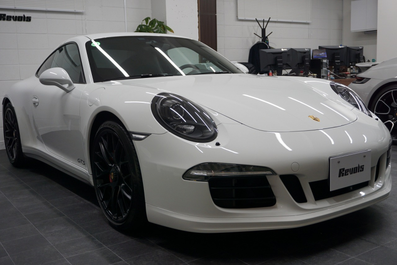 ポルシェ 911(Type991.1) 911Carrera GTS GTSカーマインレッドインテリア＆カーボンインテリア フロント＆Bカメ 中古車 中古車