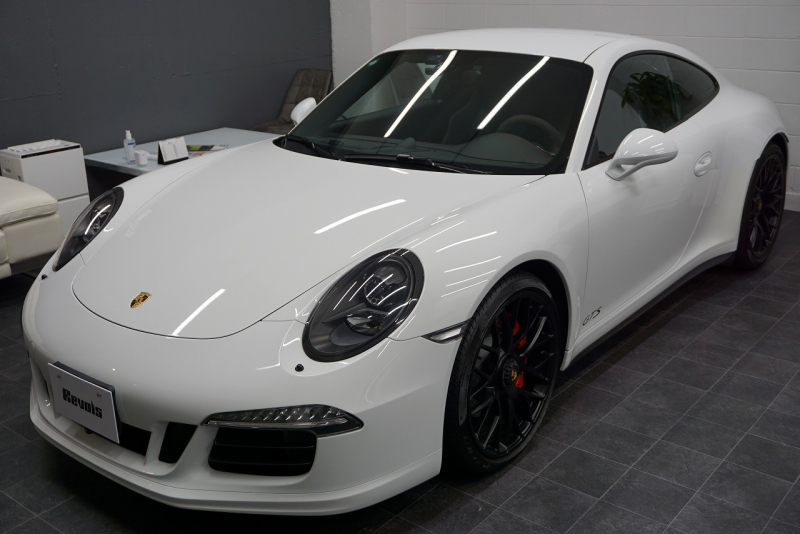 ポルシェ 911(Type991.1) 911Carrera GTS GTSカーマインレッドインテリア＆カーボンインテリア フロント＆Bカメ 中古車 中古車