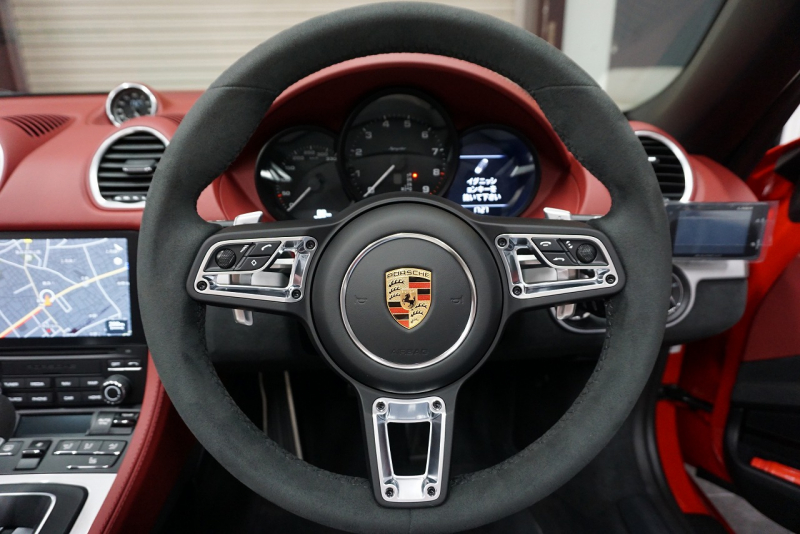 ポルシェ 718スパイダー 718Spyder PDK スパイダークラシックインテリア LEDヘッドライト  中古車