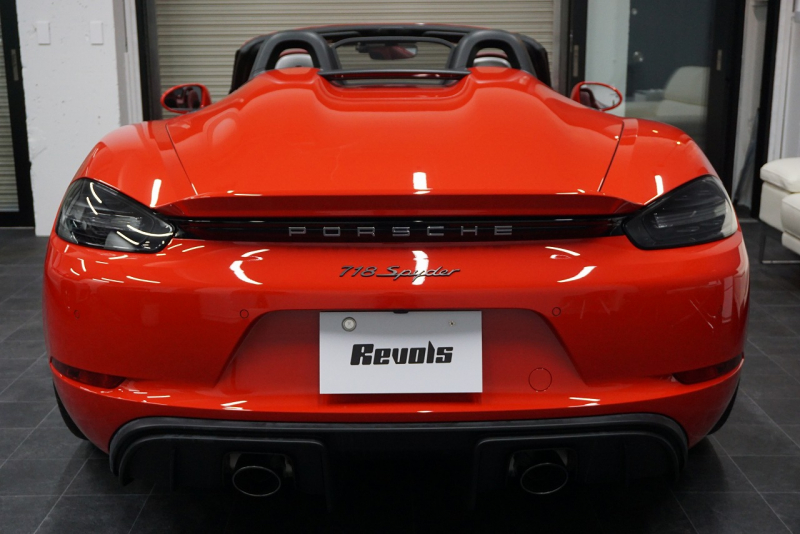 ポルシェ 718スパイダー 718Spyder PDK スパイダークラシックインテリア LEDヘッドライト  中古車