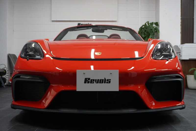 ポルシェ 718スパイダー 718Spyder PDK スパイダークラシックインテリア LEDヘッドライト  中古車